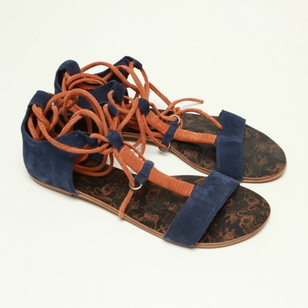 NWOB Free People Fiji Wraparound Sandals